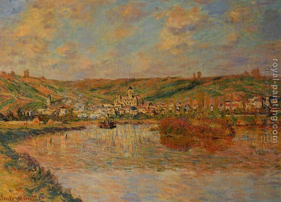 Claude Oscar Monet : Late Afternoon in Vetheuil